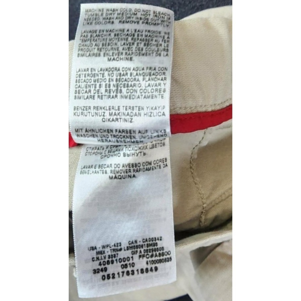 Dockers Cargo Pants Mens 34x32 Beige D3 Classic Fit Khaki Utility Chino - Picture 8 of 9